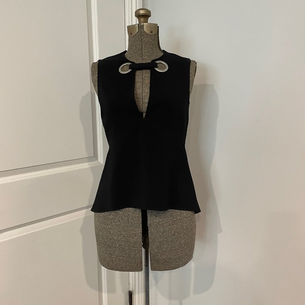 A.L.C. Annette Sleeveless Keyhole Top Size 2